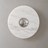 Ermina Marble Disc Wall Light