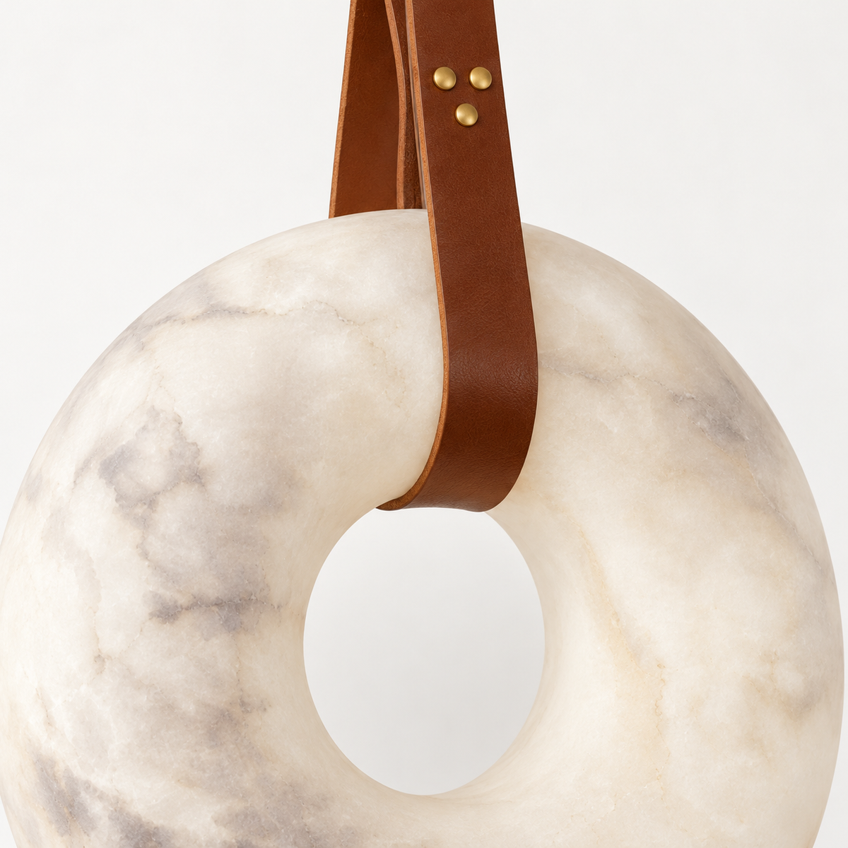 Tullia Alabaster Ring Pendant Light