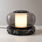 Kora Marble Lantern Table Lamp