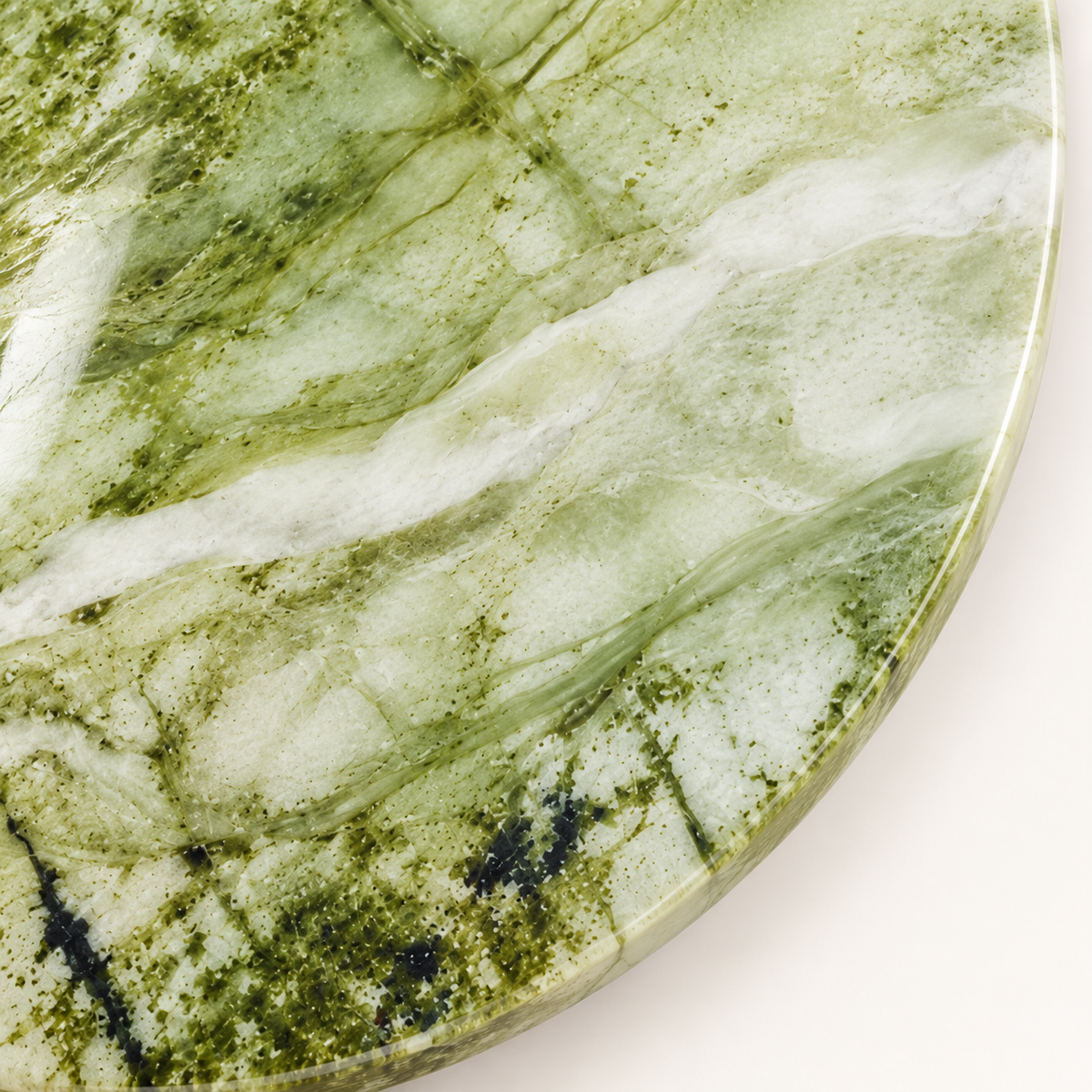 Giada Marble Disc Wall Light, studio photo