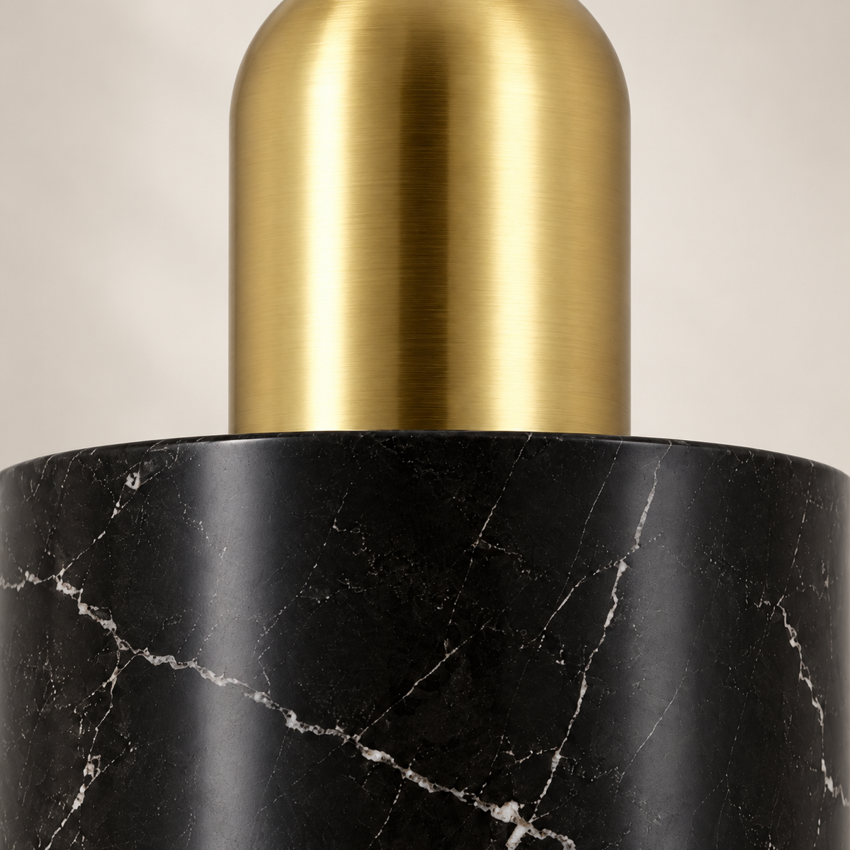 Milo Marble Drum Pendant Light