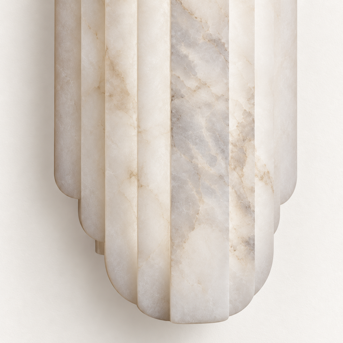 Ravello Alabaster Panel Wall Light, studio photo