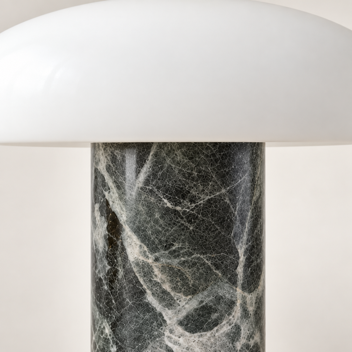 Pelar Marble Glass Table Lamp, studio photo